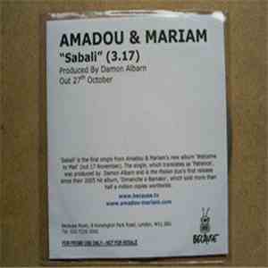Amadou & Mariam - Sabali mp3 album