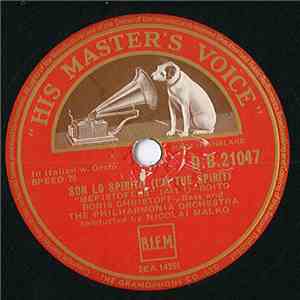 Boris Christoff And The Philharmonia Orchestra Conducted By Nicolai Malko - Ave Signor (Hail, Lovely Sprites) mp3 album