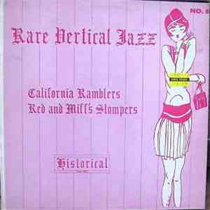 California Ramblers - Red And Miff's Stompers - Rare Vertical Jazz mp3 album
