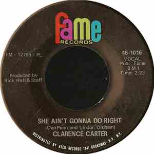 Clarence Carter - She Ain't Gonna Do Right mp3 album