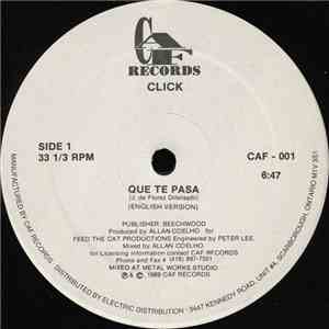 Click  - Que Te Pasa mp3 album