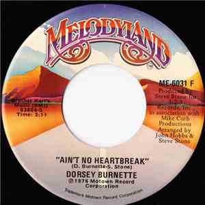 Dorsey Burnette - Ain't No Heartbreak / I Dreamed I Saw mp3 album