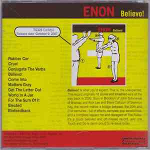 Enon - Believo! mp3 album