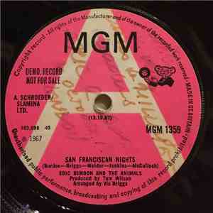 Eric Burdon And The Animals - San Franciscan Nights / Gratefully Dead mp3 album