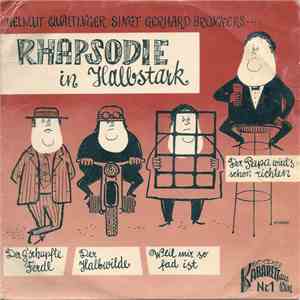 Helmut Qualtinger Singt Gerhard Bronner - Rhapsodie In Halbstark mp3 album