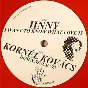 HNNY / Kornél Kovács - BARN 006 mp3 album