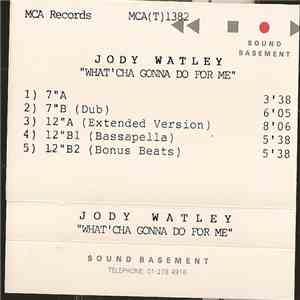 Jody Watley - What'cha Gonna Do For Me mp3 album