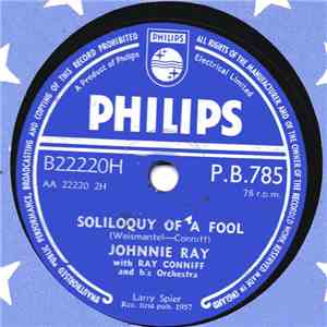 Johnnie Ray - Miss Me Just A Little / Soliloquy Of A Fool mp3 album