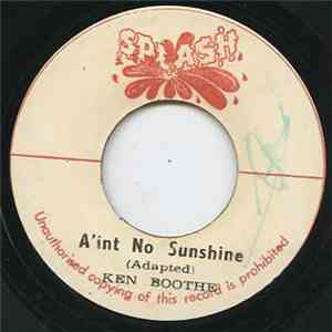 Ken Boothe - Ain't No Sunshine mp3 album