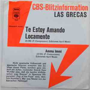 Las Grecas - Te Estoy Amando Locamente mp3 album