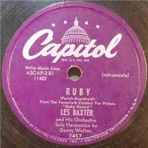 Les Baxter, His Chorus And Orchestra - Ruby / A Little Love mp3 album