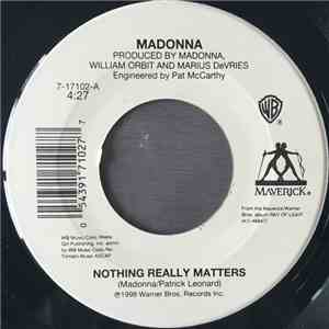 Madonna - Nothing Really Matters / To Have And Not To Hold mp3 album