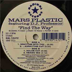 Mars Plastic featuring D.J. Professor - Find The Way mp3 album