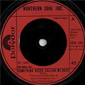 Northern Soul Inc. - Something Keeps Calling Me Back mp3 album