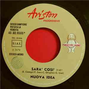 Nuova Idea - Sarà Così/Uomini Diversi mp3 album