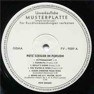 Pete Seeger - In Person mp3 album