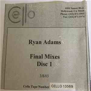 Ryan Adams - Love Is Hell - Final mixes disc 1 & 2 mp3 album