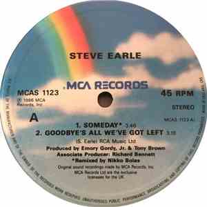 Steve Earle - Someday mp3 album