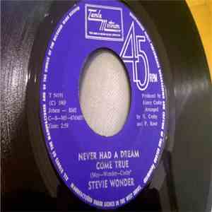 Stevie Wonder - Never Had A Dream Come True mp3 album