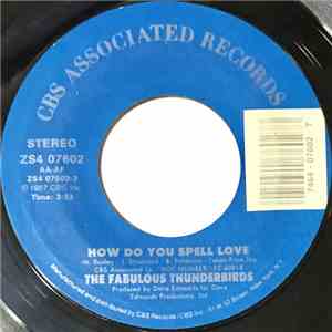 The Fabulous Thunderbirds - How Do You Spell Love mp3 album