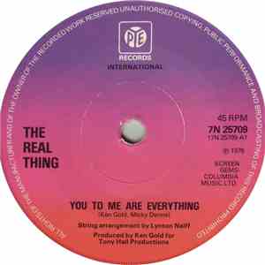 The Real Thing - You To Me Are Everything mp3 album