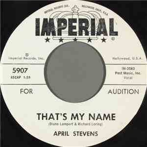 April Stevens - That's My Name mp3 album