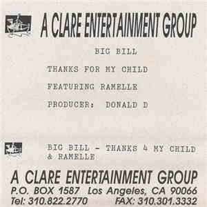 Big Bill & Ramelle - Thanks For My Child mp3 album