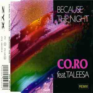 CO.RO Feat. Taleesa - Because The Night - Remix mp3 album