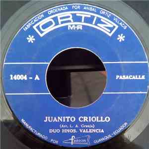 Duo Hnos. Valencia - Juanito Criollo / Odio Y Amor mp3 album