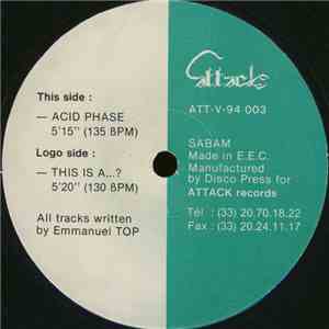 Emmanuel Top - This Is A ... ? / Acid Phase mp3 album