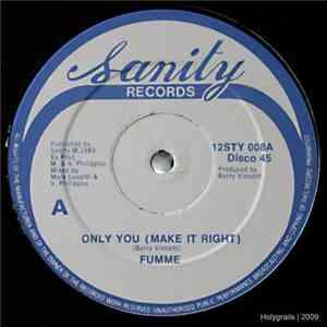Fumme - Only You mp3 album