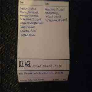 Ice Age  - Live @ The Marquee 23/11 - 1988 mp3 album