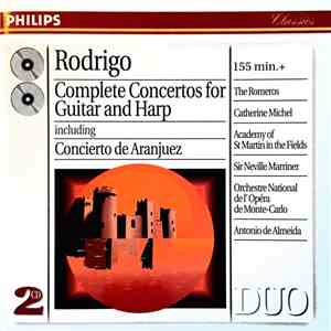 Joaquín Rodrigo • The Romeros / Sir Neville Marriner / Antonio De Almeida - Complete Concertos For Guitar And Harp mp3 album