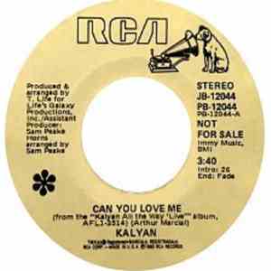 Kalyan - Can You Love Me / Just Let Me Love You #1 More Time mp3 album