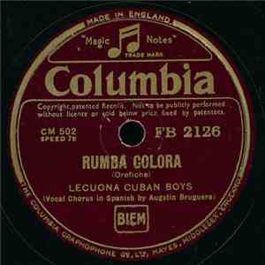 Lecuona Cuban Boys - Rumba Colora / Moon Of Monte Carlo mp3 album