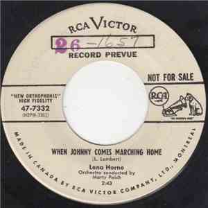 Lena Horne - When Johnny Comes Marching Home mp3 album
