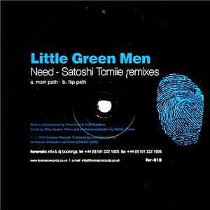 Little Green Men - Need (Satoshi Tomiie Remixes) mp3 album