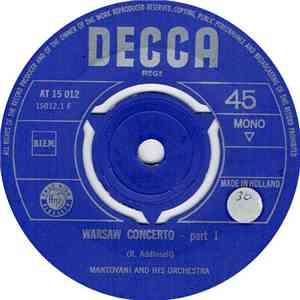 Mantovani And His Orchestra - Warsaw Concerto - Part 1 / Part 2 mp3 album