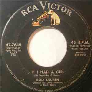 Rod Lauren - If I Had A Girl / No Wonder mp3 album