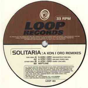 Solitaria - A Kon I Oro Remixes mp3 album