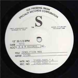 Sting - Demolition Man mp3 album