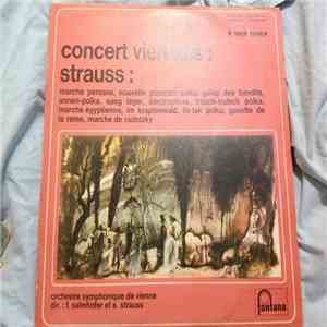 Strauss, Orchestre Symphonique De Vienne, F. Salmhofer, E. Strauss - Concert Viennois: Johann Strauss Jr mp3 album