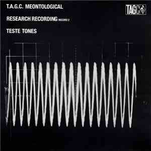 T.A.G.C. - Meontological Research Recording Record 2 Teste Tones mp3 album