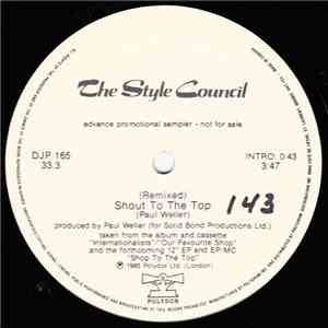 The Style Council - Shout To The Top - Remixed mp3 album