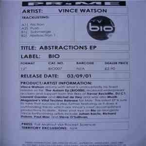 Vince Watson - Abstractions EP mp3 album