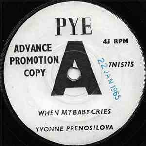 Yvonne Přenosilová - When My Baby Cries mp3 album