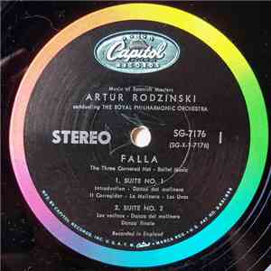 Artur Rodzinski conducting The Royal Philharmonic Orchestra - Music Of Spanish Masters mp3 album