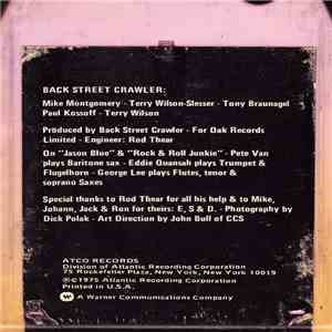 Back Street Crawler - The Band Plays On mp3 album