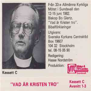 Bo Giertz - Vad Är Kristen Tro? mp3 album