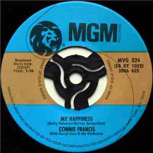 Connie Francis - My Happiness / If I Didn't Care mp3 album